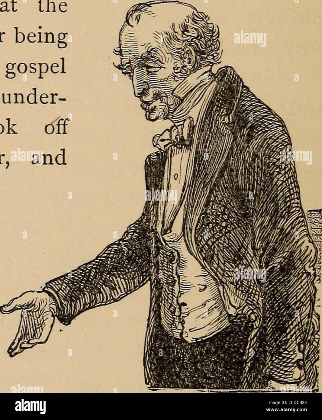 . Wit, humor and pathos . REV. ELI PERKINS.. The other evening, at theFifth Avenue Hotel, after beingsworn in to preach the gospelof Fifth Avenue as I under-stood it, I arose, took offmy brown linen duster, andsaid: My deai sisters : The stanza— I want to be an angel,which you have justsung will not helpyou much unless youchange your course oflife. You must commence dressing more like angelshere in this world if you want to be a real live angelin the next. Youd make healthy lookin angels,wouldnt you? Now, wouldnt you? Angels dontwear pearl powder, do they ? and angels doirt wearfalse braids. T Stock Photo