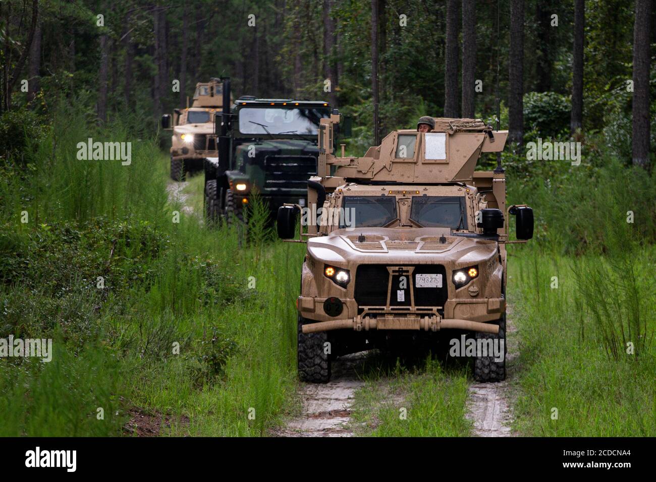 U.S. Marines with II Marine Expeditionary Force Support Battalion, II ...