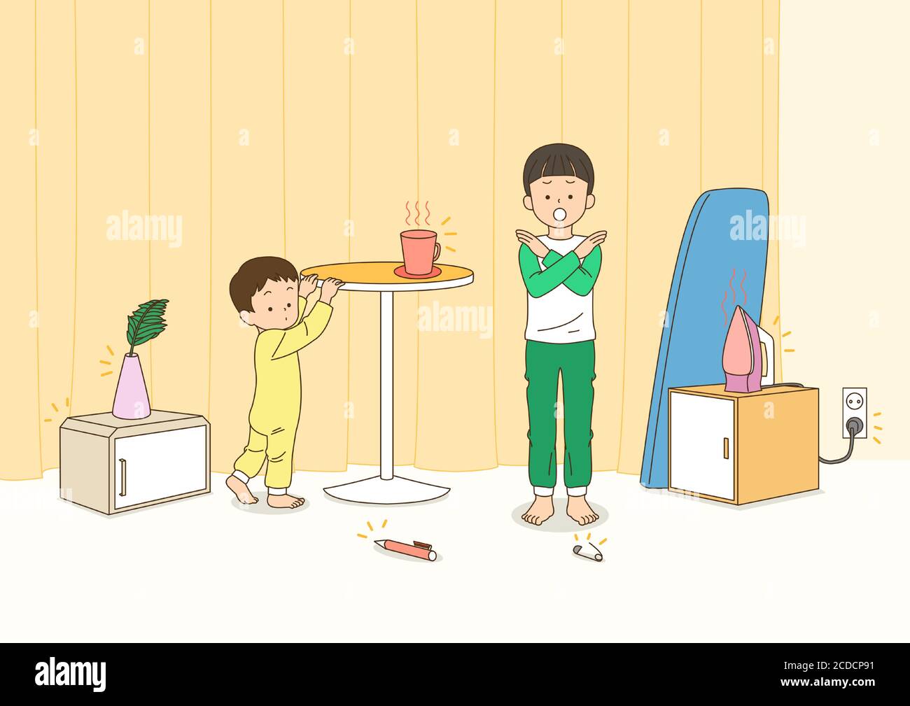 Fire safety school students Stock Vector Images - Alamy