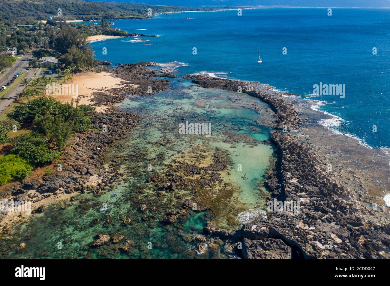 Sharks Cove, North Shore, Oahu, Hawaii Stock Photo Alamy