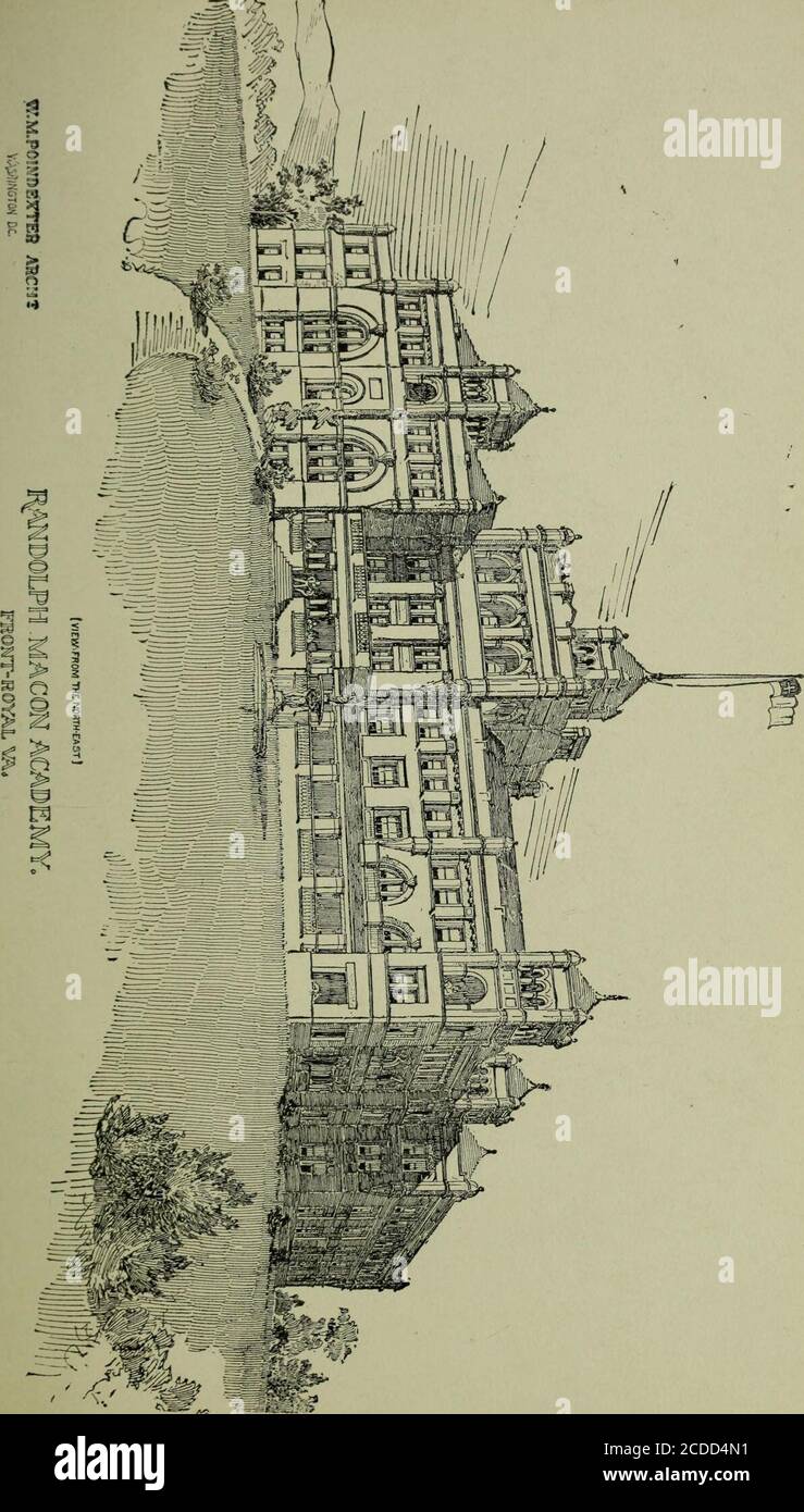 Randolph Macon Campus Map Catalogue Of Randolph Macon College For The Collegiate Year .. . Ot.pii- Macon Academy. 39 Been There, And Especmally, Appreciate The Kindness And  Good Advicegiven Him.—J. B. Jones, Cape Charles, Va. I