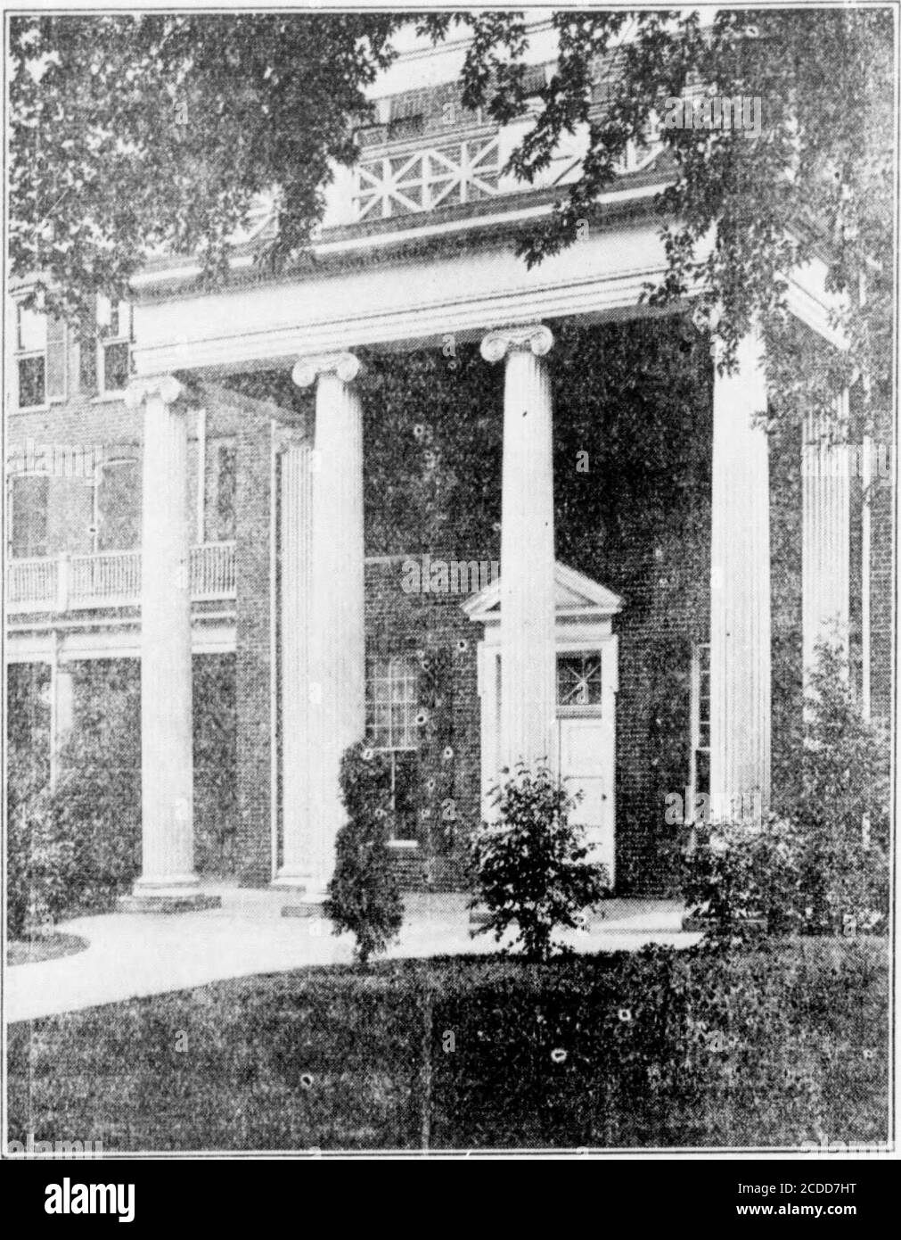 . The Rotunda . Mrs. Smithwill make their home in Roanoke. Miss Annie Ward Fitzgerald andLuten Inge were married on Satur-day, February 25 in Crewe, Virginia. A quiet, but lovely wedding tookplace in the home of Dr. and Mrs.D. F. Weaver of Orange, when theirdaughter, Virghiia ITenkol, becamethe bride of Mrs. William SwadleyErwin. Mr. and Mrs. Erwin will maketheir home in Bristol, Tenn. DEATHS Bessie E. Sampson of South Rich-mond, class of 190S, died on Febru-ary 7, 1928. Mamie Carwile, class of 1917, diedat her home in Pamplin on February23, 1928. IN ME MORI AM Mis. Sallie Peck Booker, wife of Stock Photo