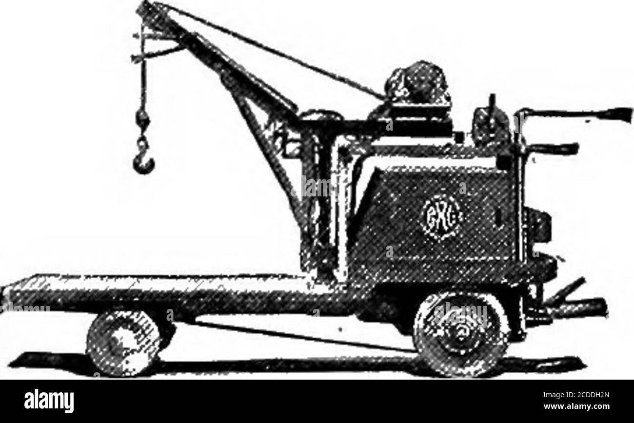 . Material handling cyclopedia; a reference book covering definitions, descriptions, illustrations and methods of use of material handling machines employed in industry . Baker Jib Crane. Baker Swivel Hoist Truck Both the boom and the loadhoists are electrically driven onBaker Jib Crane Trucks. Theseparate controls are operatedfrom the dash and hence thetruck and crane are alwaysunder control of the operator.Hoisting capacity, 1,500pounds; truck capacity, 3,500pounds. Baker Swivel HoistTrucks are regularly fur-nished with a hoisting ca-pacity of 1,000 or 1,500pounds. The carrying ca-pacity of Stock Photo