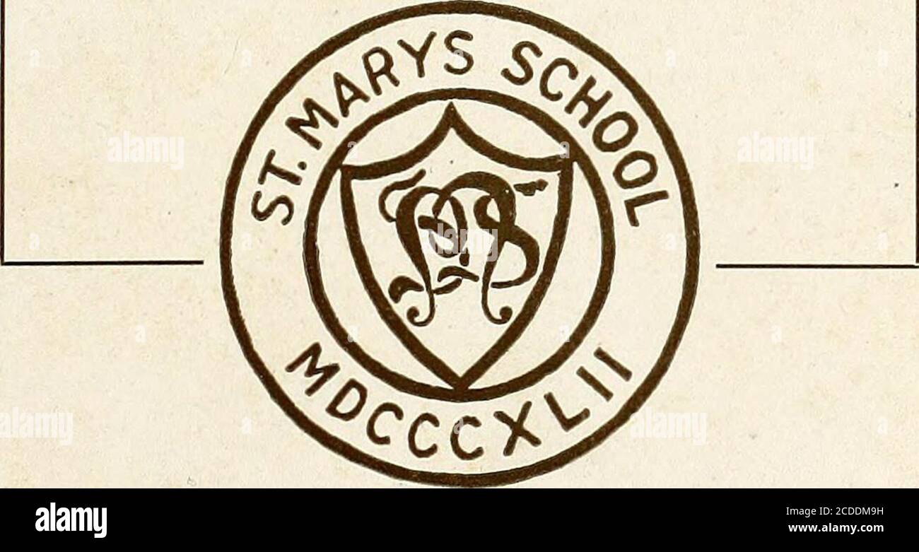 . The Muse [1917] . THE YEARBOOK OF THE STUDENTS OF ST. MARYS SCHOOL