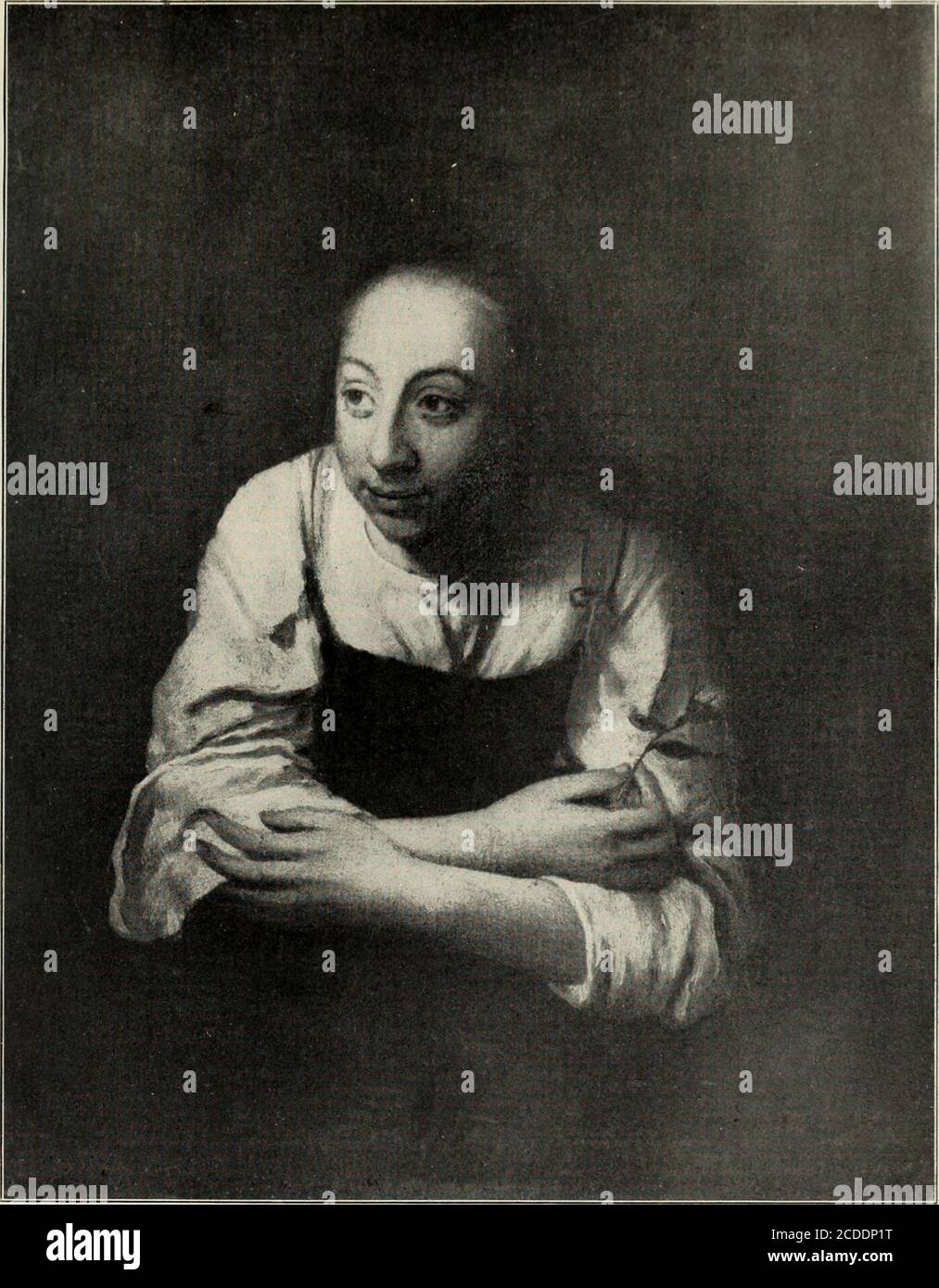 . Rembrandt; des meisters gemälde in 643 abbildungen . Jerlln, Leopold Koppel Auf Leinwand, H. 1,12, B. 0,S7 Bildnis eines jungen MannesPortrait of a young man 1663 (?) Portrait dun jeune homme 503 ^^^H ^tr -v ^jB^S «tt..-,r. *-^yjfl ?i2J^P*% *J3 ^^^HK : ?^?^^^iüB -^-.^H ^^M(tÄT;^&gt;,   , j fl|^toj^B ? ? ä Berlin, Marcus Kappel Aul Holz, H. 0,24, B. 0,19 StudienkopfStudy-head Um 1663 Tete detude 504. Petworth, Lord Leconfield Köchin am FensterA cookmaid at the window Um 1664 B. 514 Auf Leinwand, H. 0,S3, B. 0,65 Cuisiniere ä la fenetre 505 Stock Photo