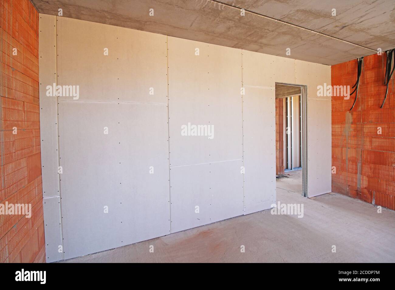 Drywall construction hires stock photography and images Alamy