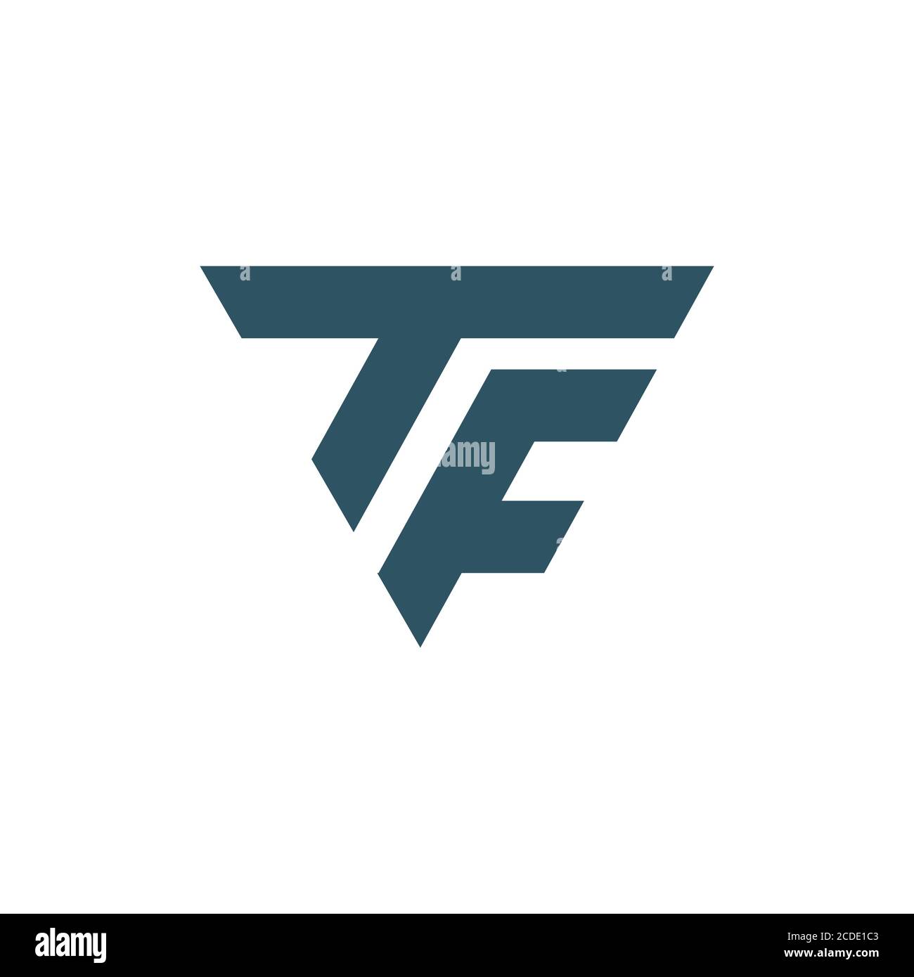 Initial letter tf logo or ft logo vector design template Stock Vector ...