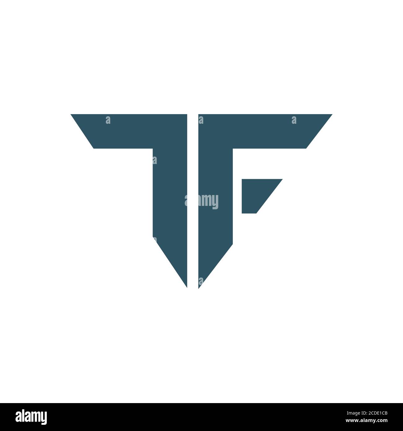 Initial letter tf logo or ft logo vector design template Stock Vector ...