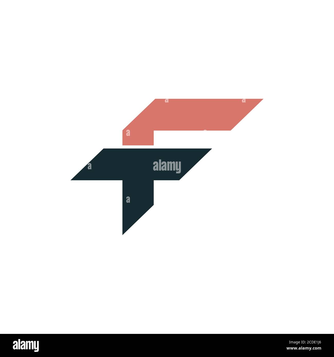 Initial letter tf logo or ft logo vector design template Stock Vector ...