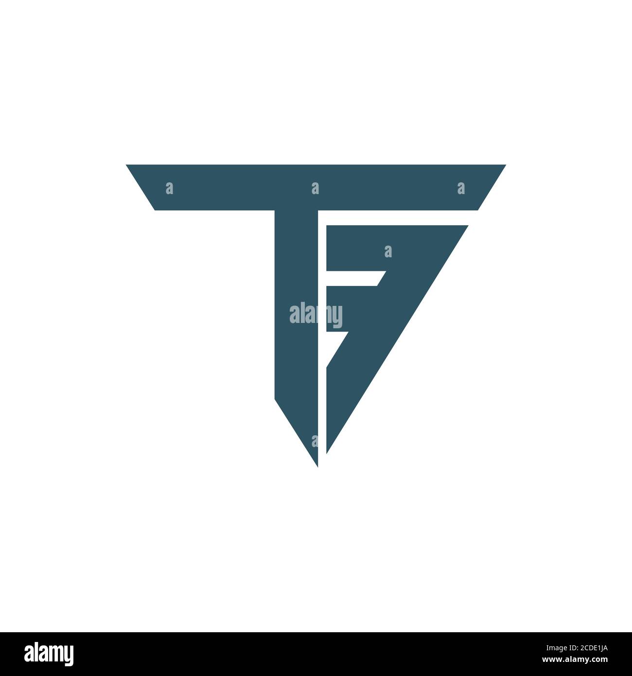 Initial letter tf logo or ft logo vector design template Stock Vector ...