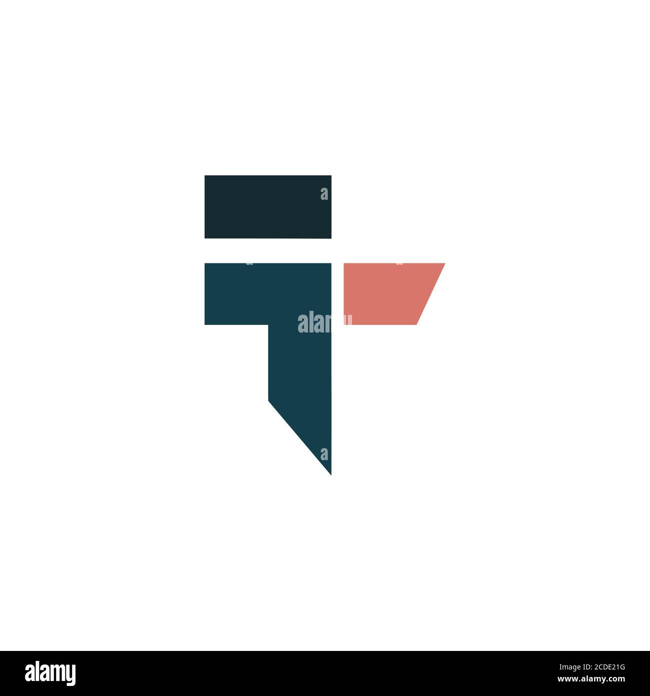 Initial letter tf logo or ft logo vector design template Stock Vector ...