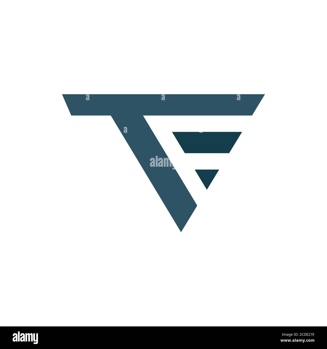 Initial letter tf logo or ft logo vector design template Stock Vector ...
