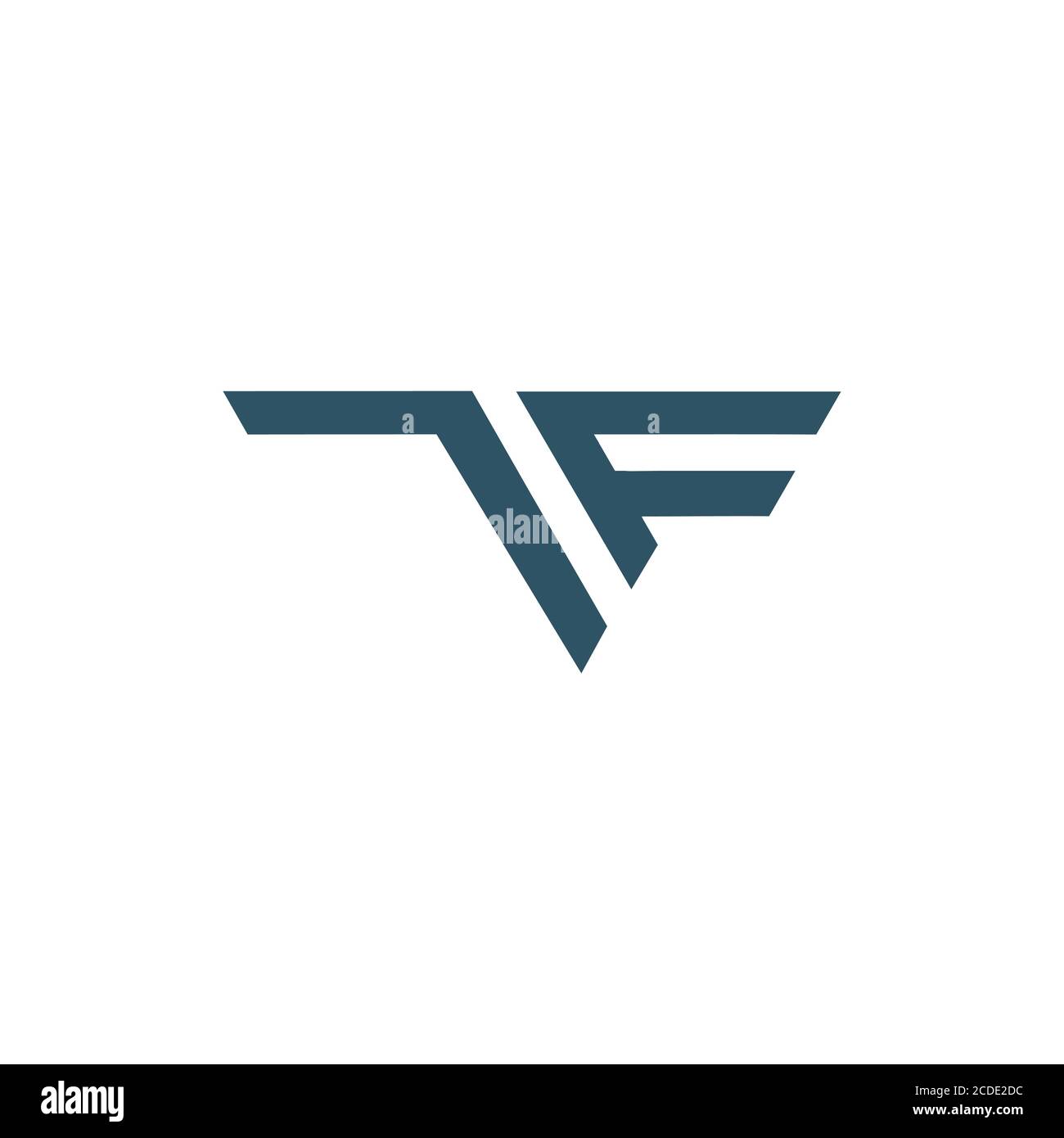 Initial letter tf logo or ft logo vector design template Stock Vector ...