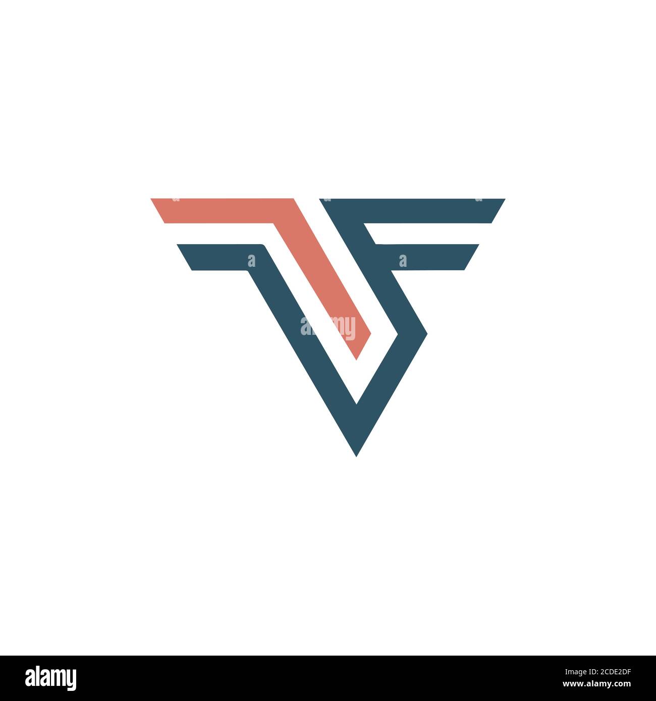 Initial letter tf logo or ft logo vector design template Stock Vector ...