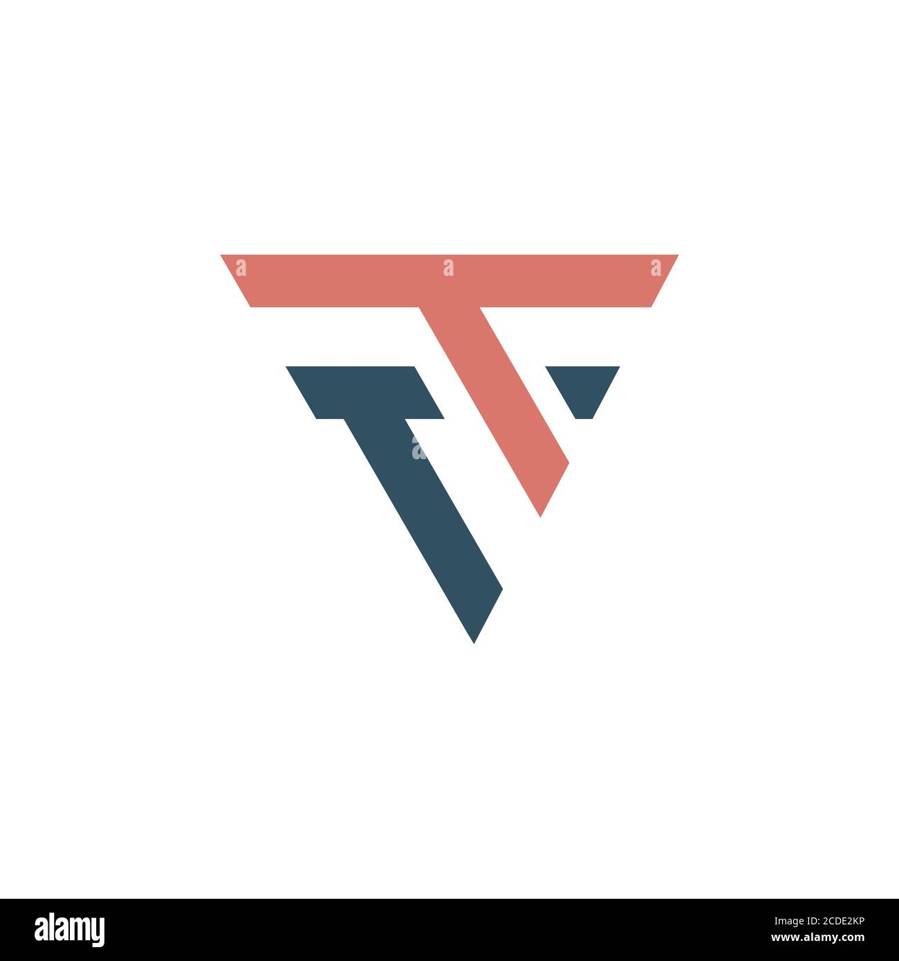 Initial letter tf logo or ft logo vector design template Stock Vector ...