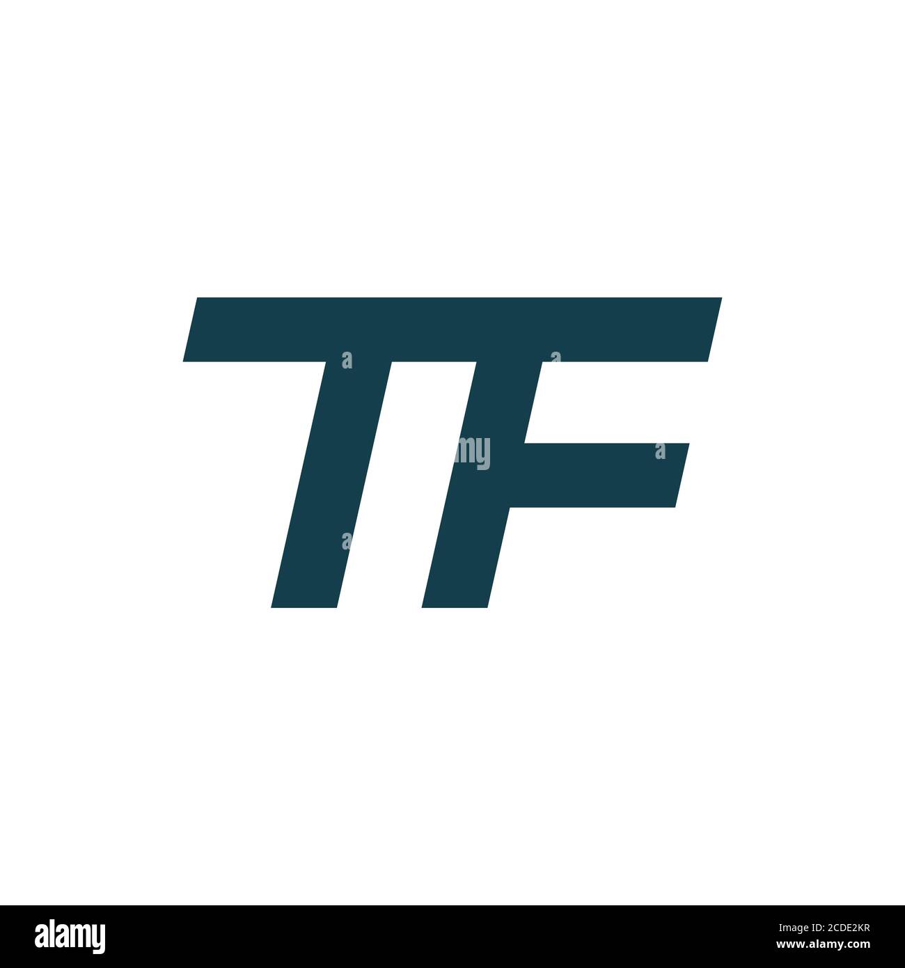 Initial letter tf logo or ft logo vector design template Stock Vector ...