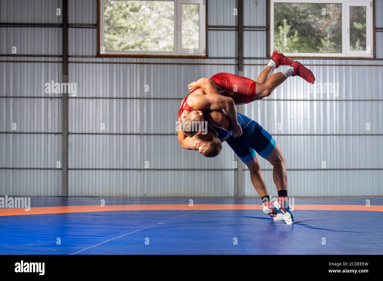 Wrestling pin hi-res stock photography and images - Alamy