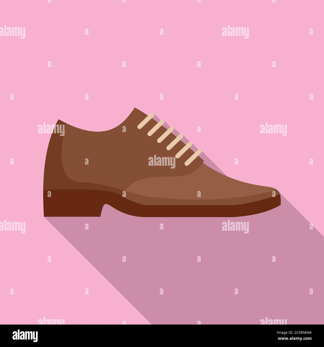 Man shoe repair icon. Flat illustration of man shoe repair vector icon ...