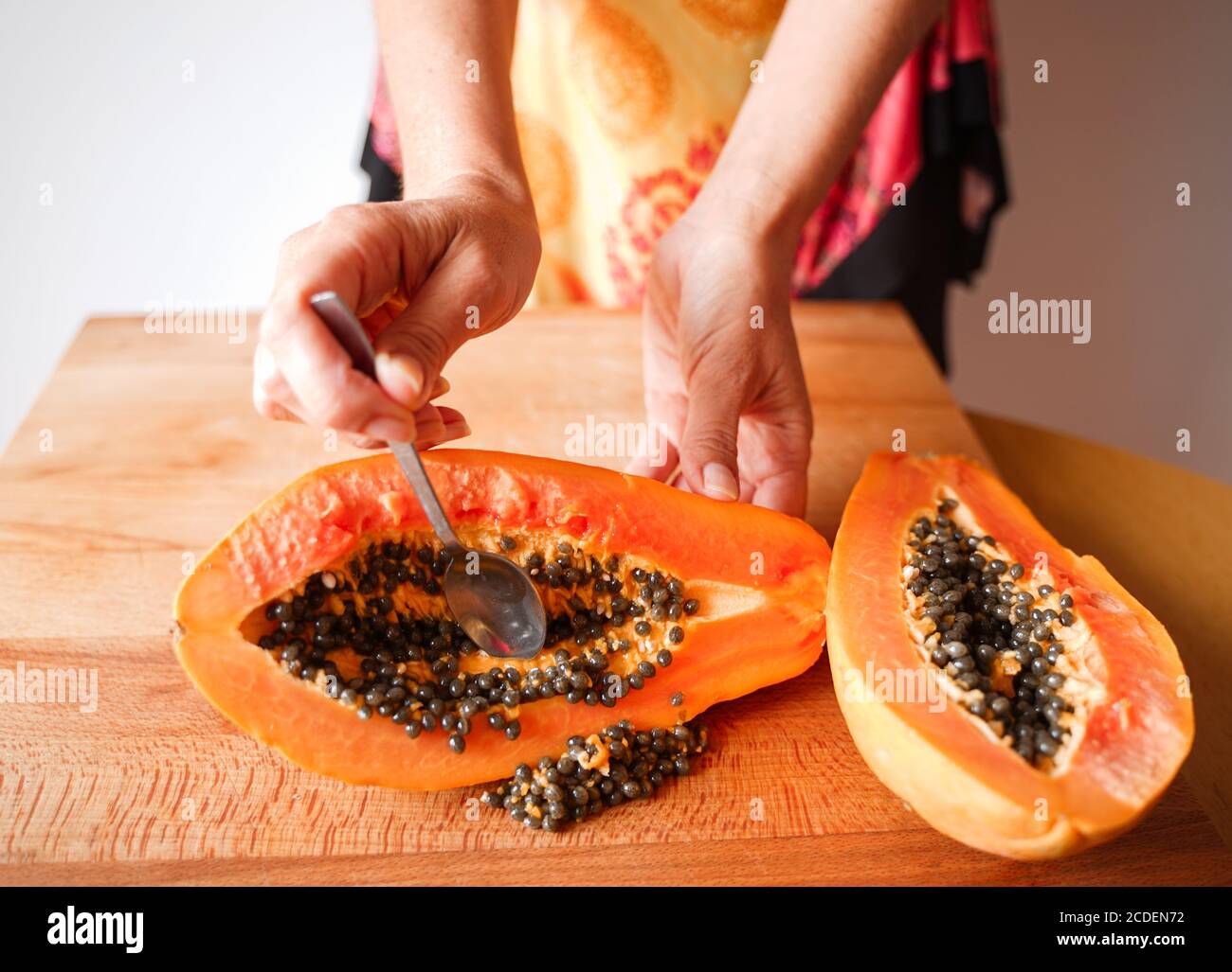 Download Yellow Inside Papaya High Resolution Stock Photography And Images Alamy PSD Mockup Templates