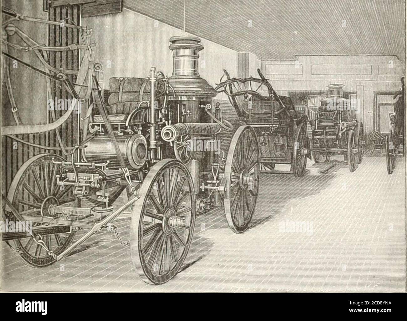 . Our firemen. A history of the New York fire departments, volunteer and paid ... 650 engravings; 350 biographies. . ynch, JamesLavelle. Suburban Company No. 40 organized partly on a volunteer basis—the company being paid OH R K 1 It K M K N a lump sum per annum, and the members following their usual avocations—October 30, 1865.at Carmansville, in quarters of Fort Washington Engine No. 27. Had a hand engine. Foreman, William Harris, Jr. ; assistant foreman, George Kirkland ; firemen, Charles H.Robinson, John Short, James liuckridge, Edward Scallon, Resolved (iardner, Jame &lt;C)Rourke,Charles Stock Photo