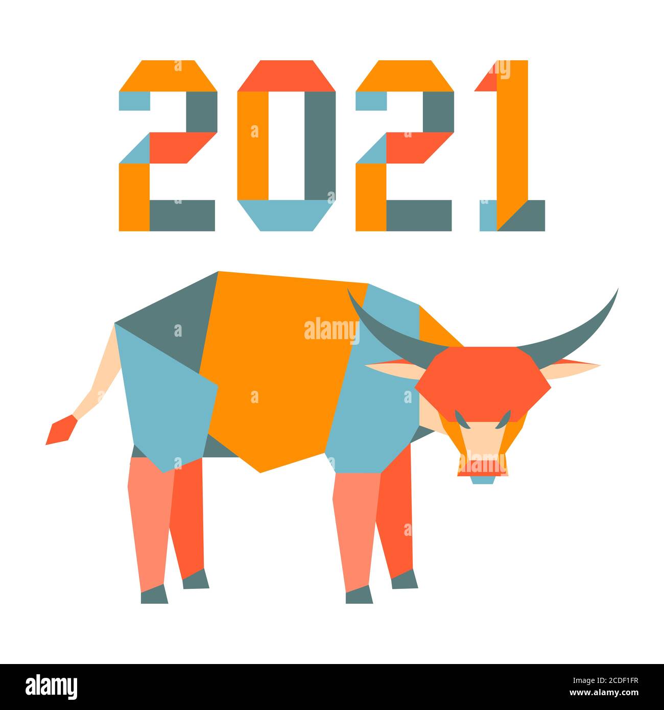 Animal 2021 year chinese new Chinese New