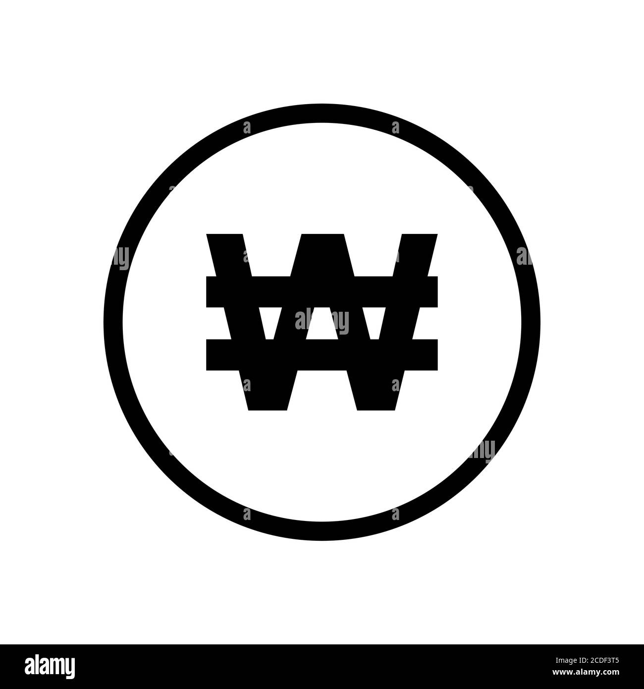 Won design Stock Vector Images Alamy Won design Stock Vector Images Alamy