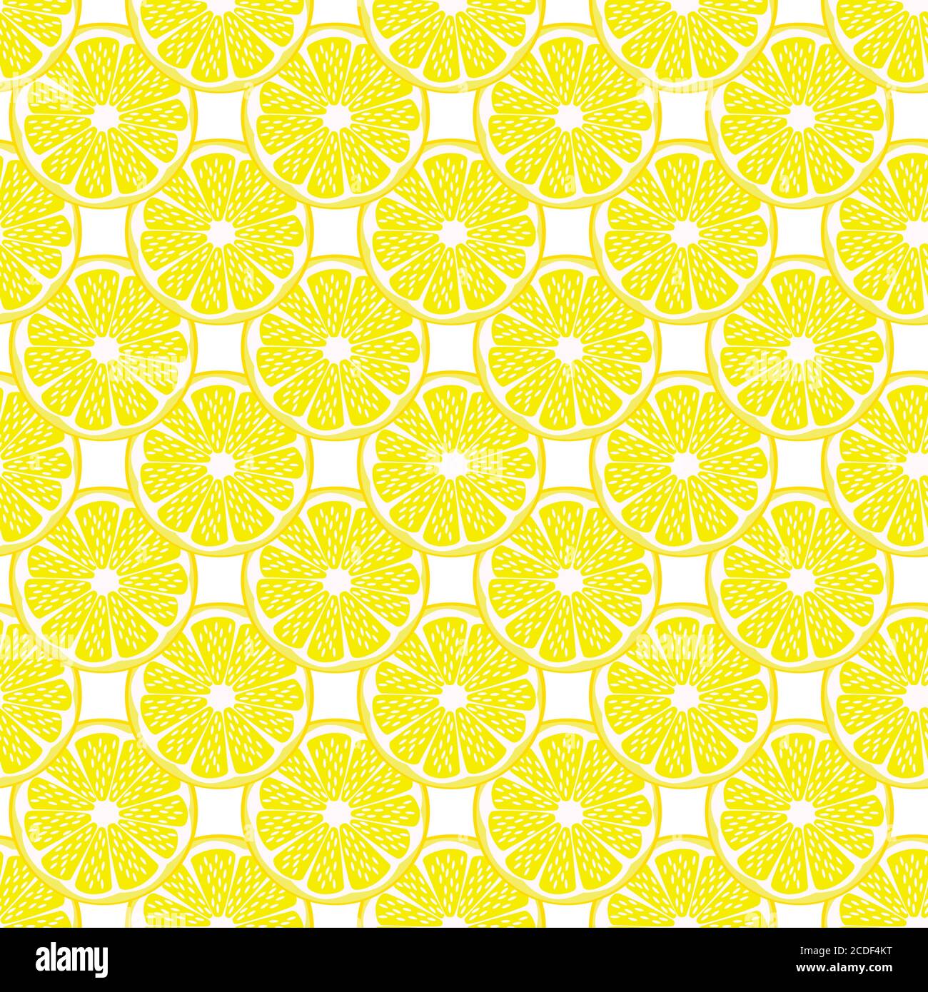 Illustration on theme big colored seamless yellow lemon, bright fruit ...