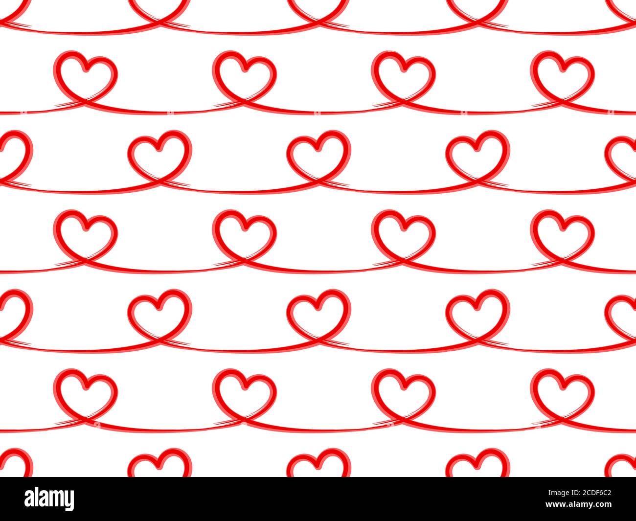 The Seamless background with red hearts Stock Vector Image & Art - Alamy