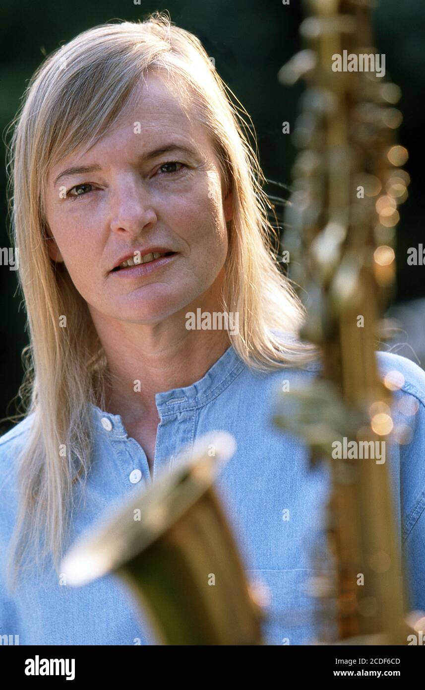 Jazz Saxophonist Barbara Thompson Stock Photo Alamy