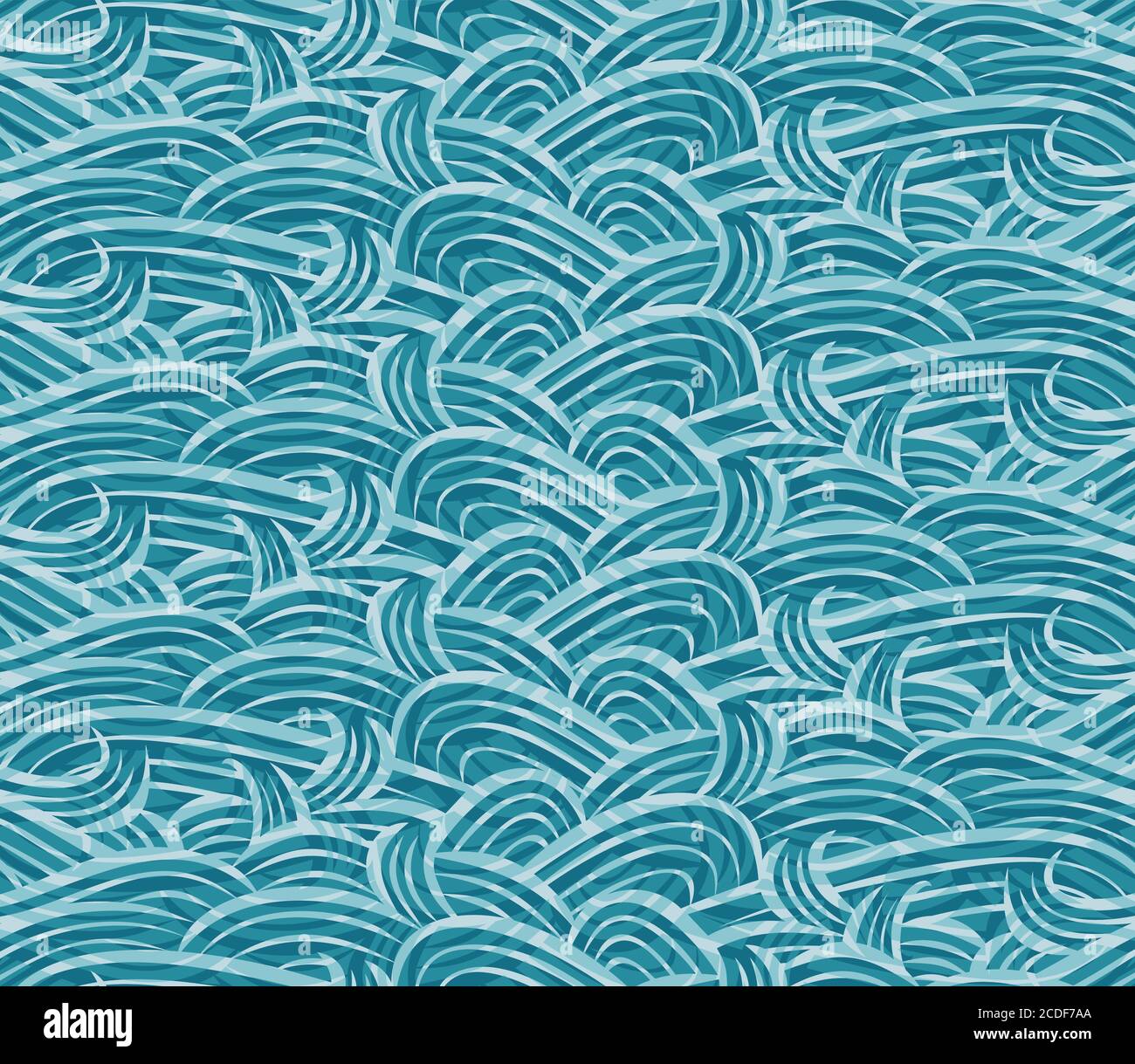 Seamless abstract background with blue wave Stock Vector Image & Art ...