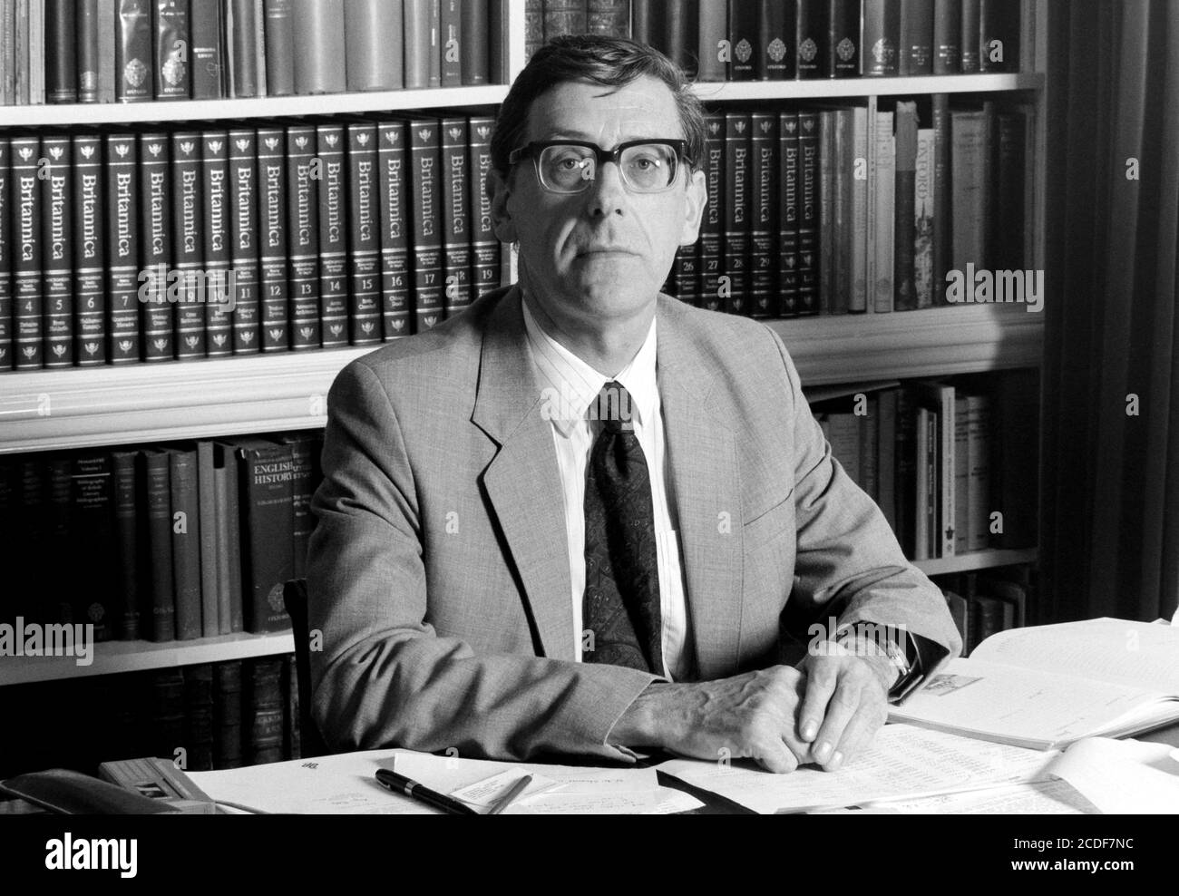 Keith Thomas, Master of Corpus Christi College, Oxford. 28 June 1993