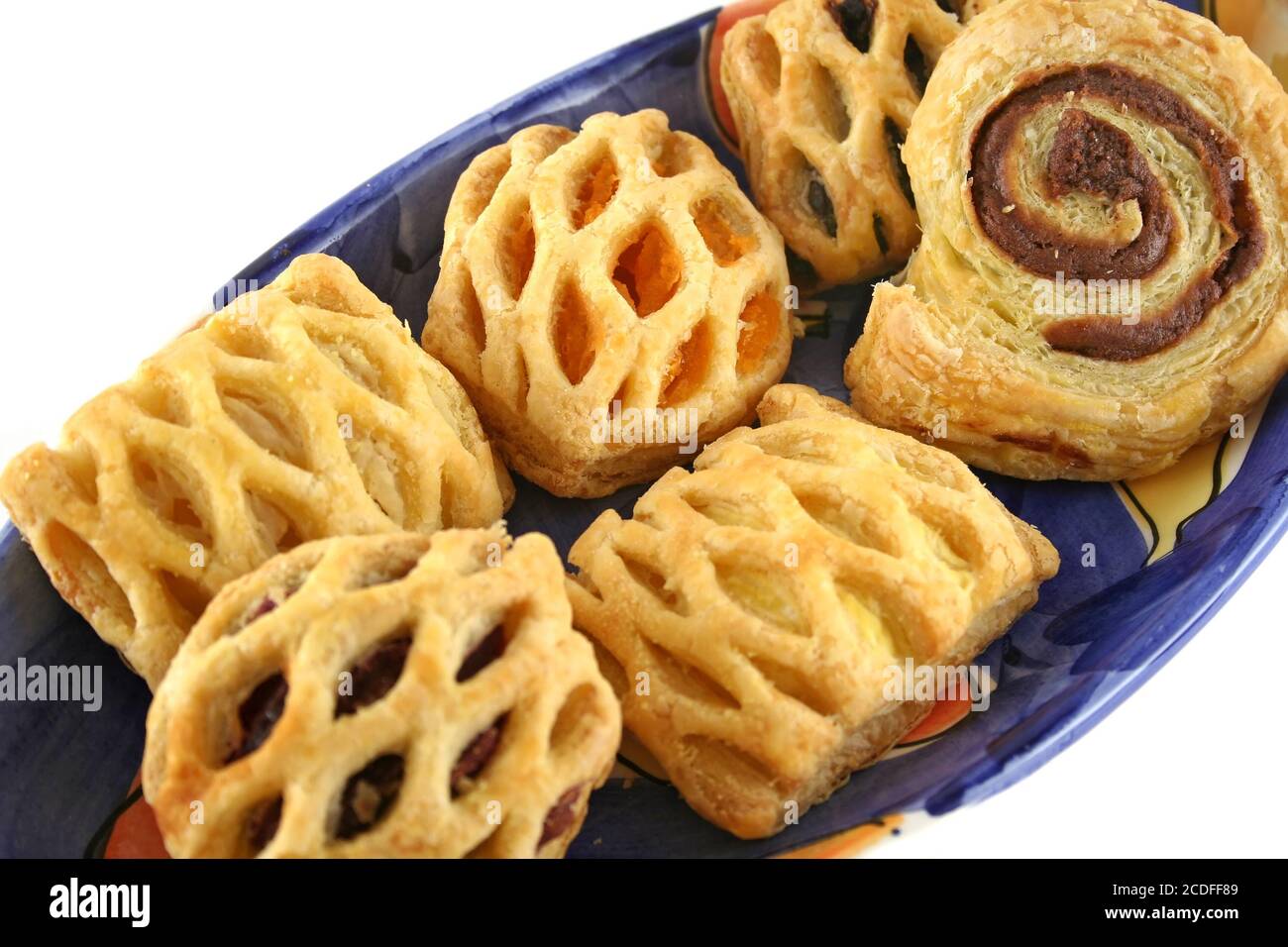 Assorted Danish Pastries 3 Stock Photo Alamy