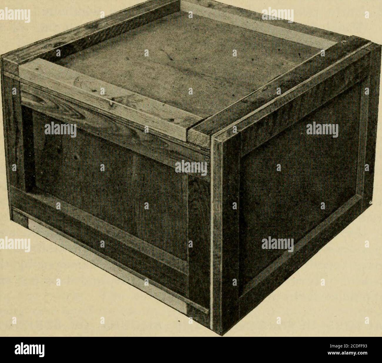 . Wooden box and crate construction . f the thrusts transmittedto the ...