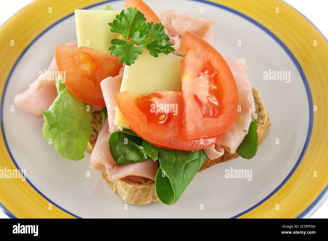 Open Sandwich 2 Stock Photo