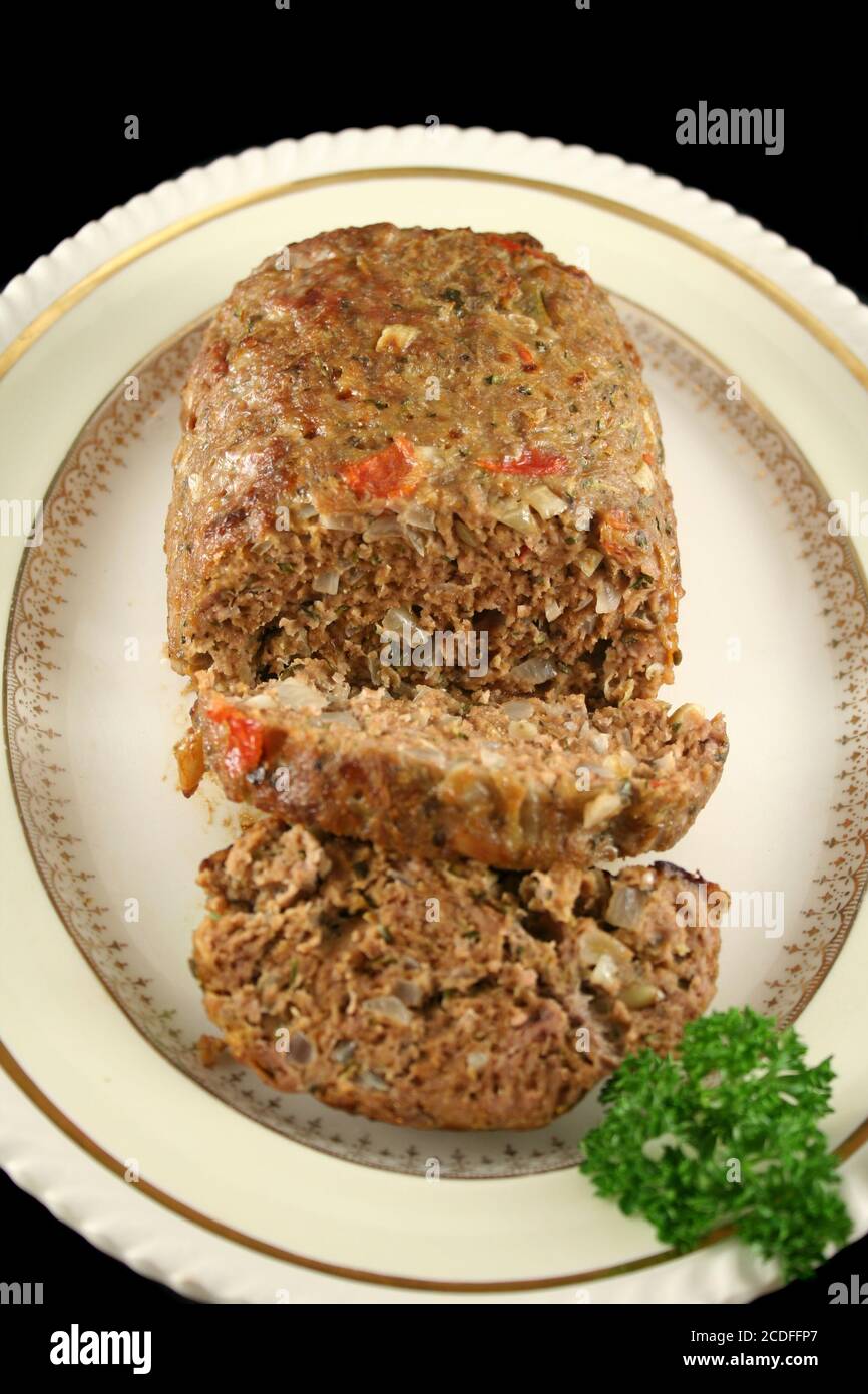 Lamb Meatloaf 3 Stock Photo - Alamy
