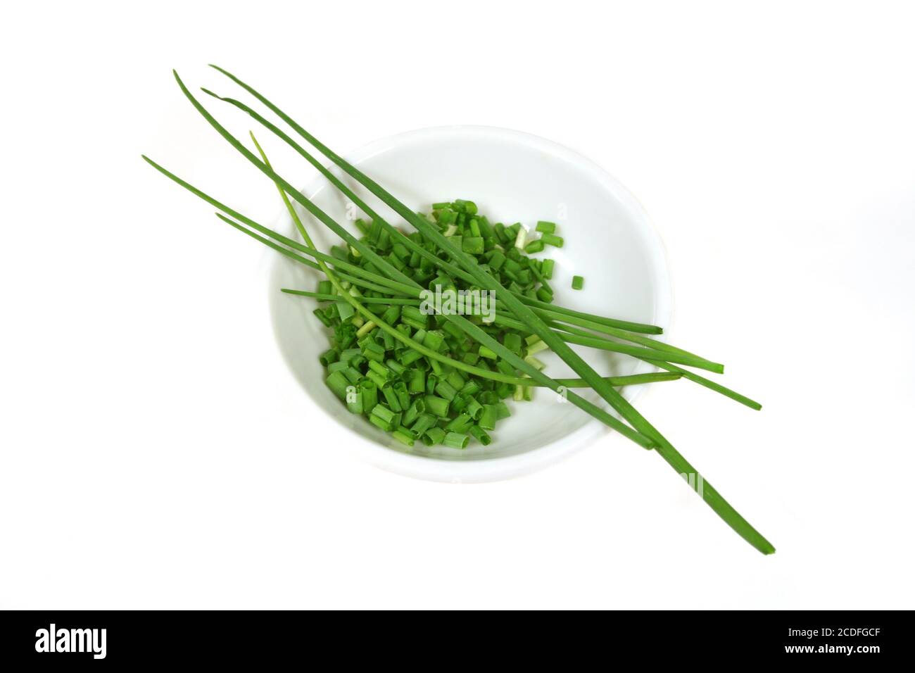 Diced scallions Cut Out Stock Images & Pictures Alamy