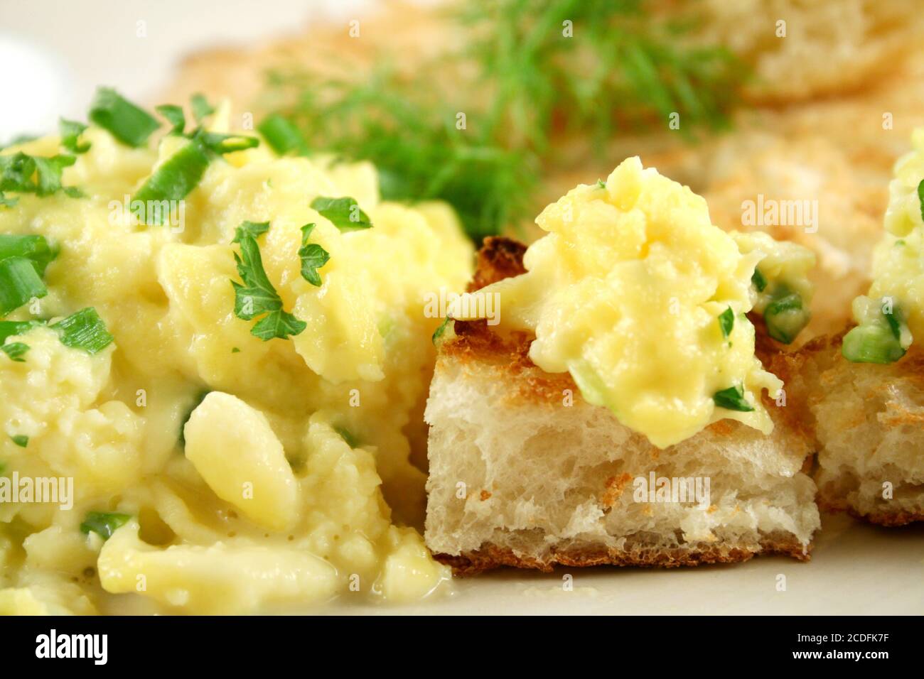 Scrambled Eggs 3 Stock Photo - Alamy