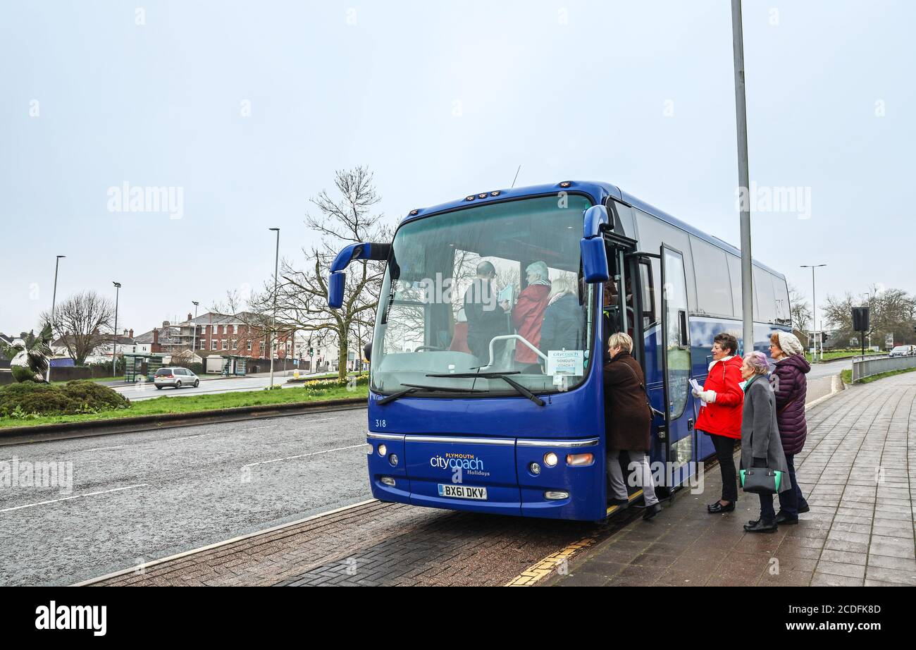 coach holidays from plymouth