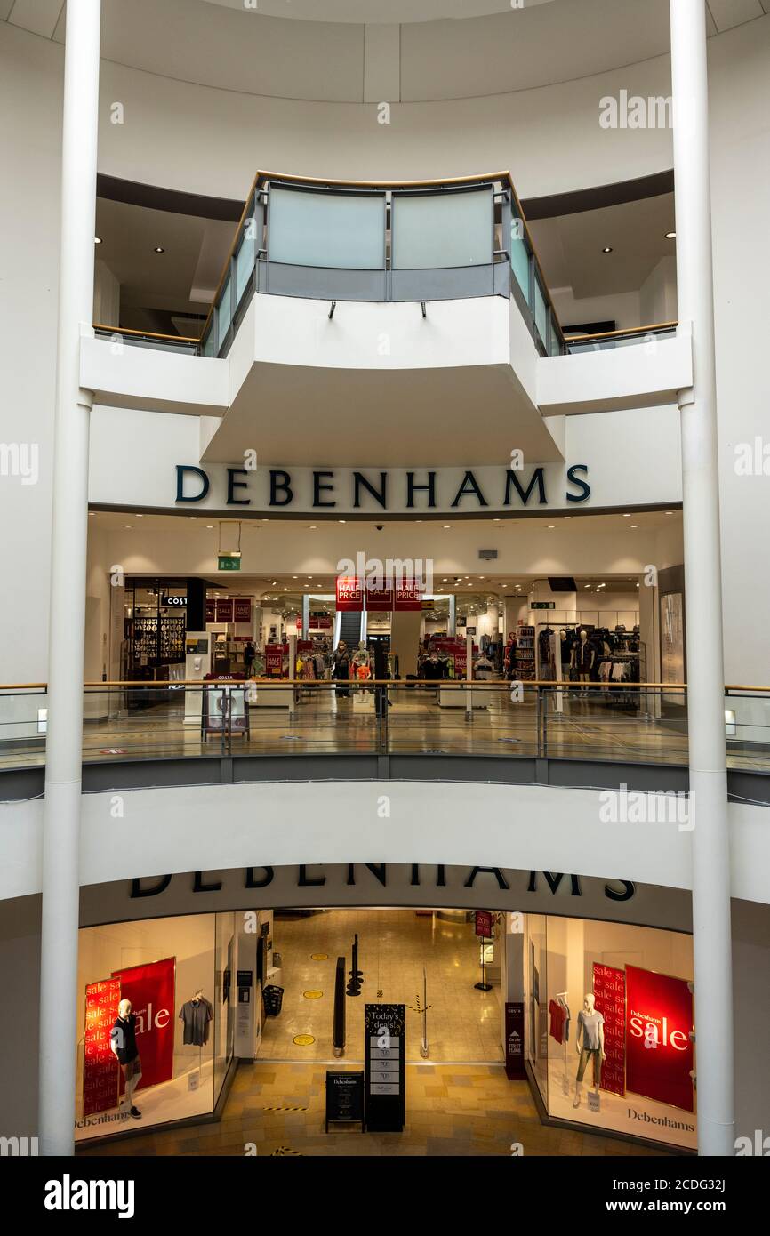 Debenhams Department Store at Ocean Terminal Shopping Centre in Leith