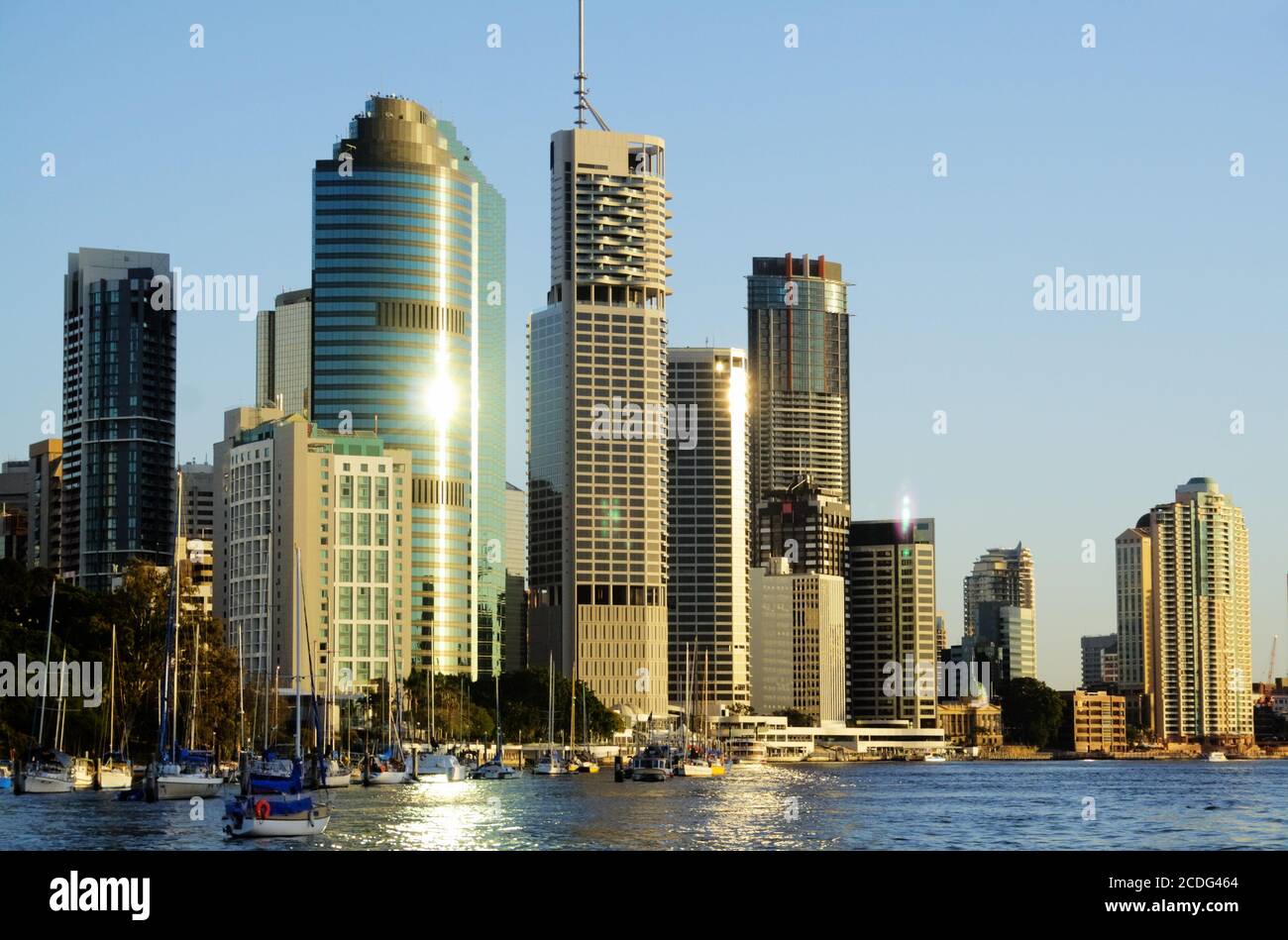 Brisbane City Australia Stock Photo