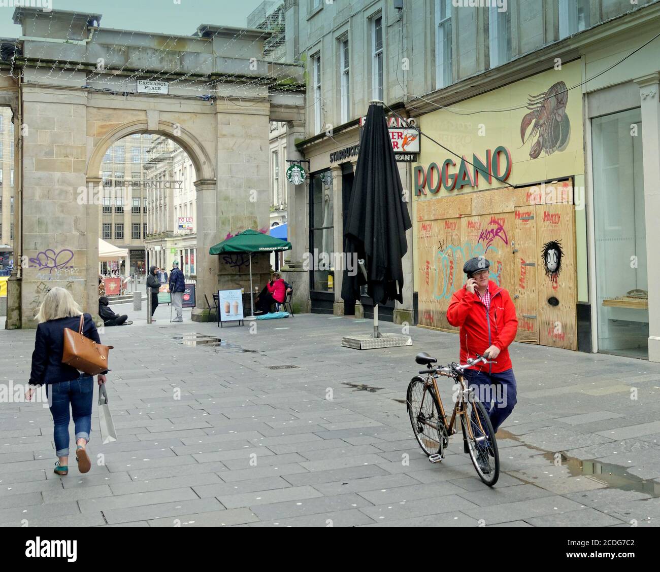 Glasgow, Scotland, UK 28th August, 2020The fortunes in restaurants
