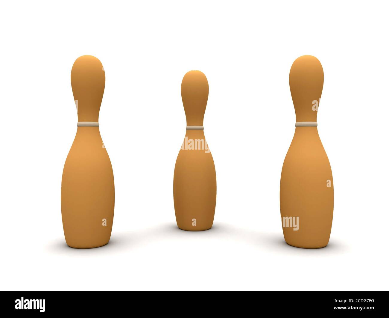 Colored Bowling Pins Stock Photo Alamy
