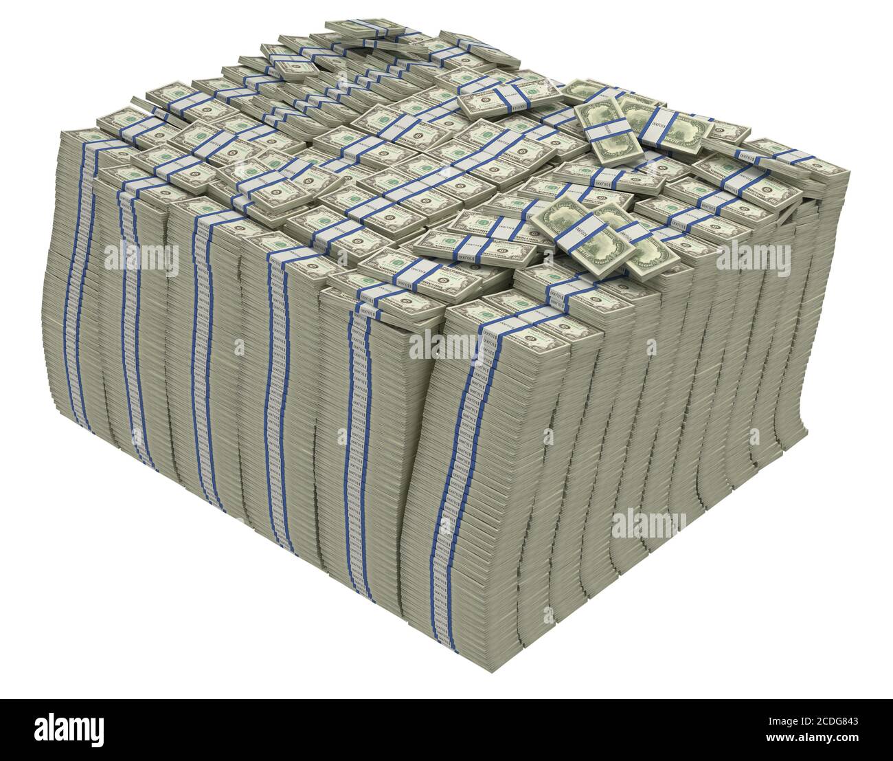 Large pile of cash Cut Out Stock Images Pictures Alamy