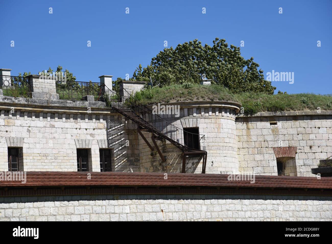 View on Fort Albeck Stock Photo