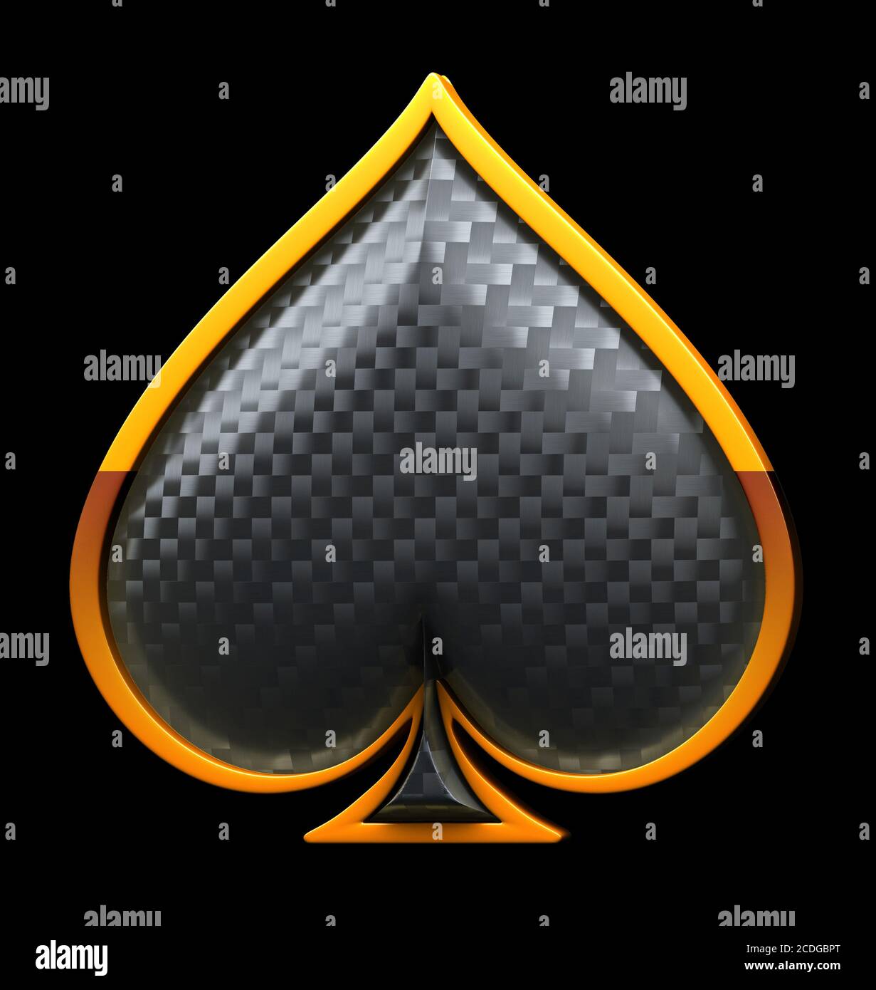 Pink Checkered Spades Te main image 1