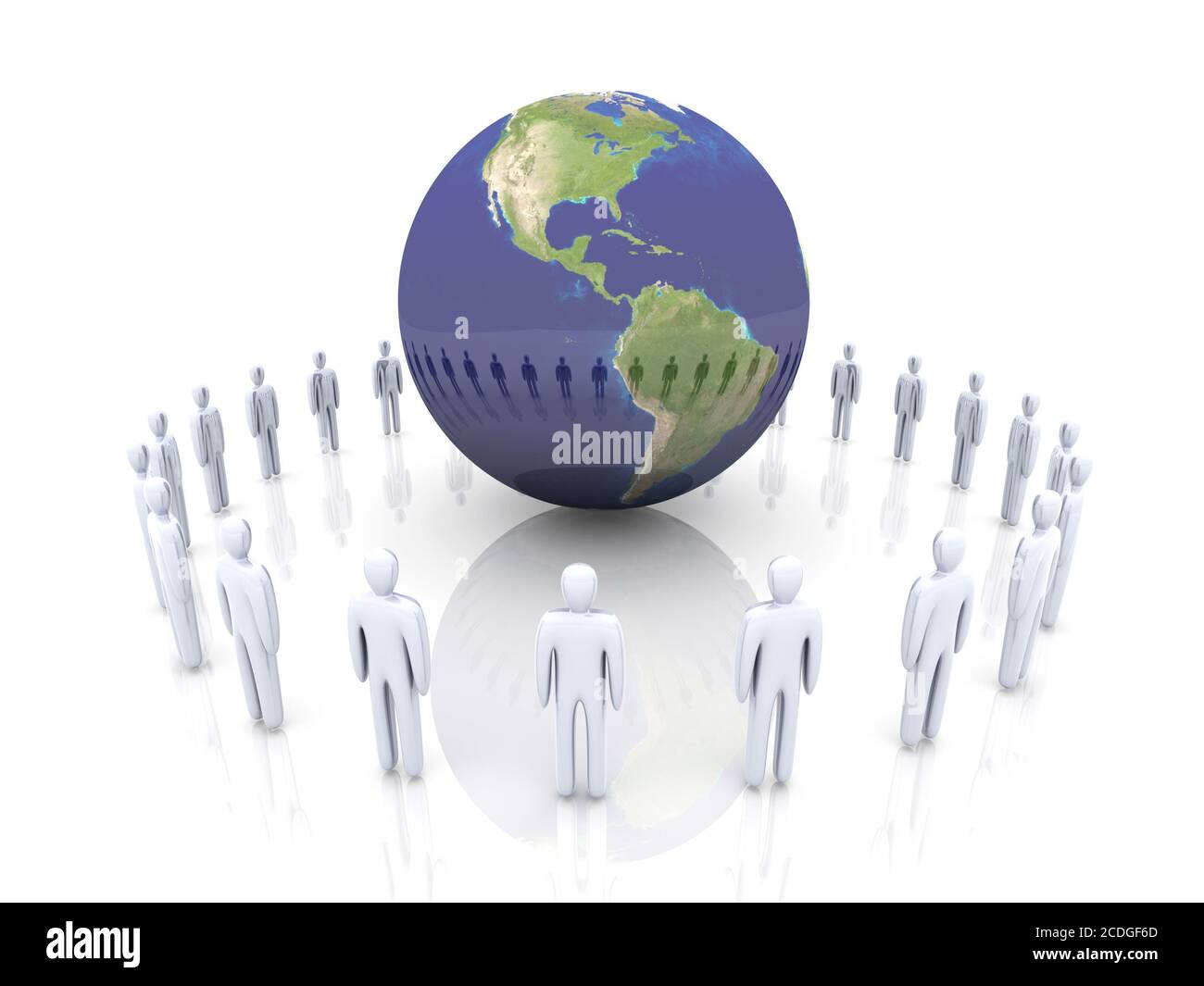 Global Team - Americas Stock Photo - Alamy