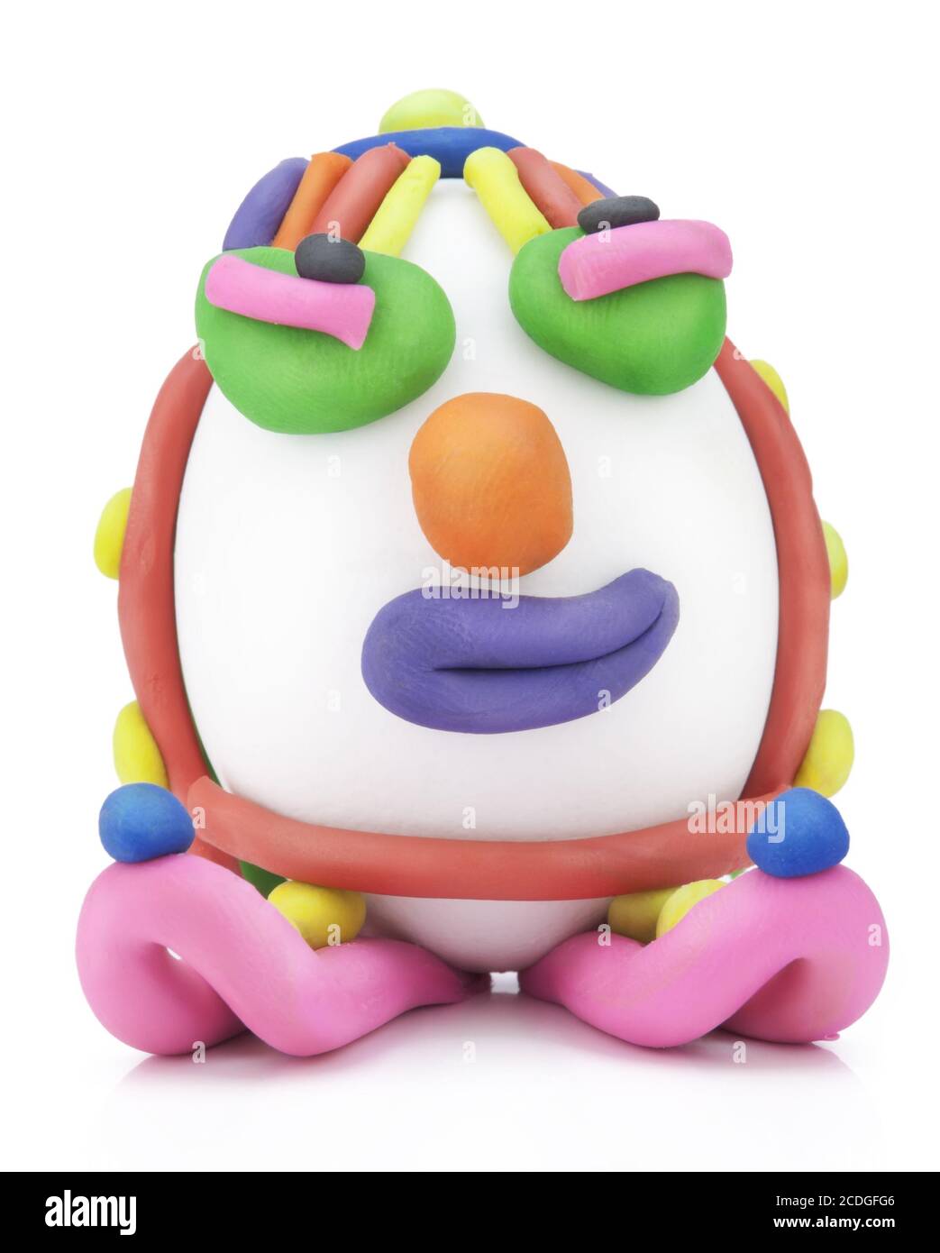 Cool toy Easter egg Stock Photo Alamy
