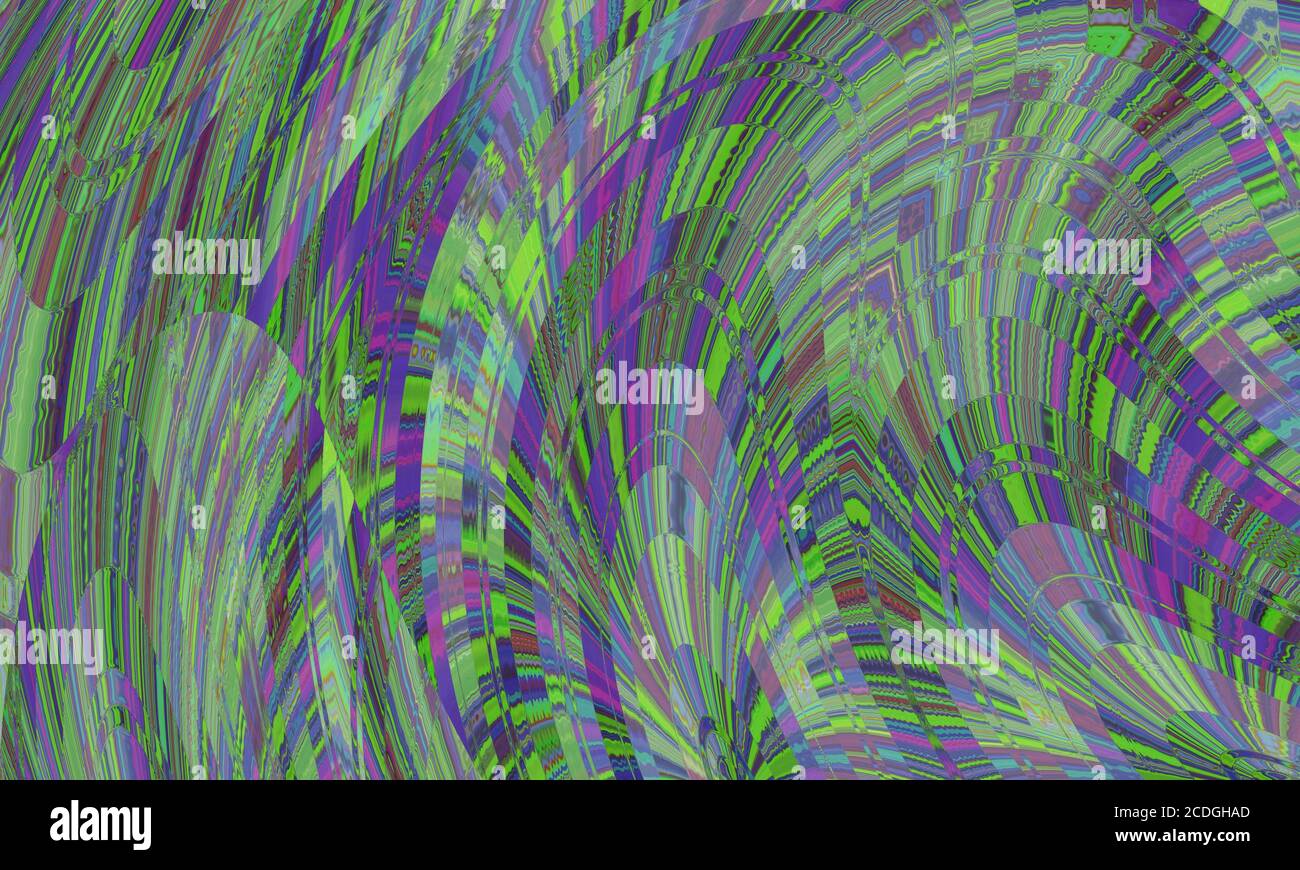 Beautiful pattern illustration in green and purple colors - perfect for ...