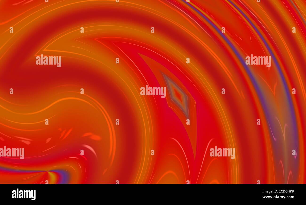 Beautiful vibrant illustration in red and yellow colors for cool ...