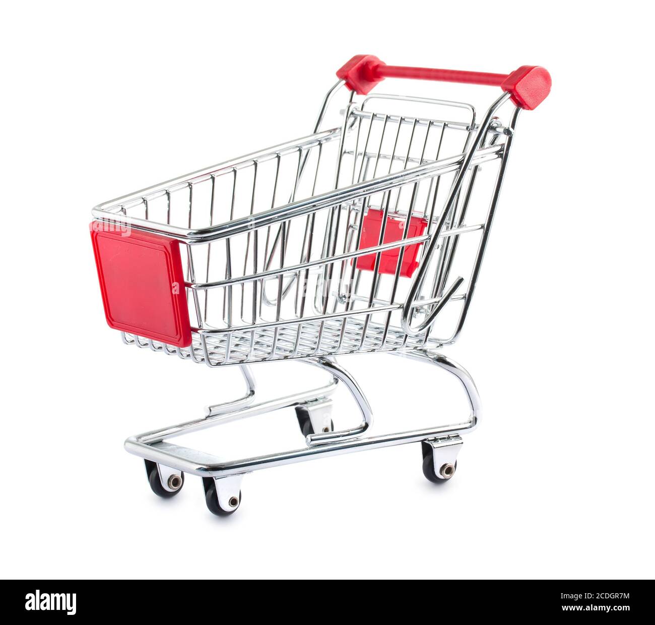 Empty shopping cart Stock Photo Alamy